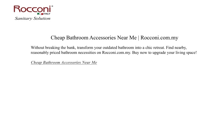 cheap bathroom accessories near me rocconi com my