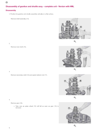 Hurlimann xs-75 (20’’) Tractor Service Repair Manual Instant Download (SN 3001 and up)