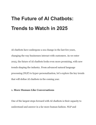 The Future of AI Chatbots_ Trends to Watch in 2025