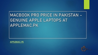 MacBook Pro price in Pakistan – Genuine Apple Laptops at applemac.pk