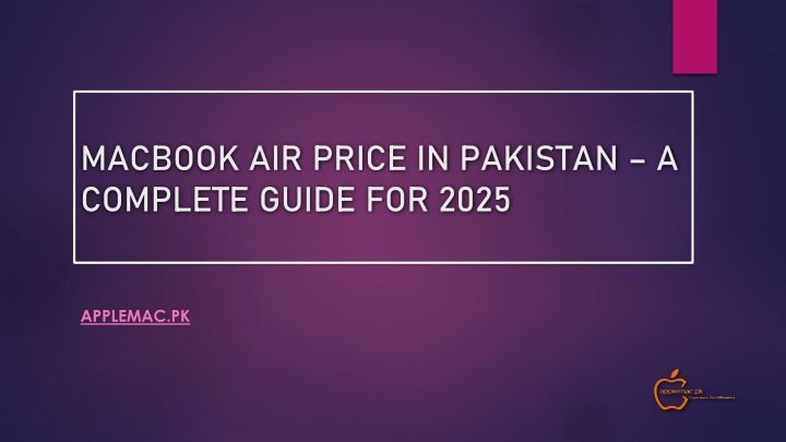 macbook air price in pakistan a complete guide for 2025