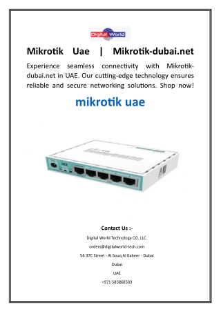 mikrotik uae mikrotik dubai net