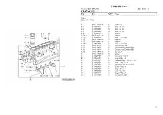 SAME laser 150 Tractor Parts Catalogue Manual Instant Download (SN 6075 and up)