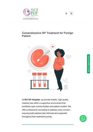 IVF Treatment for Foreign Patients at SCI IVF Hospital