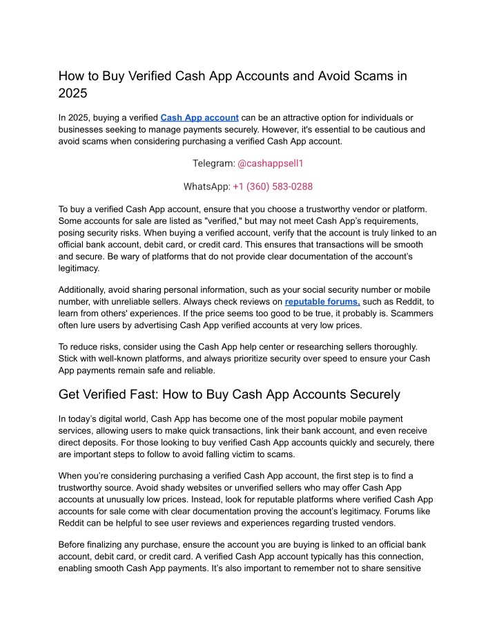 how to buy verified cash app accounts and avoid