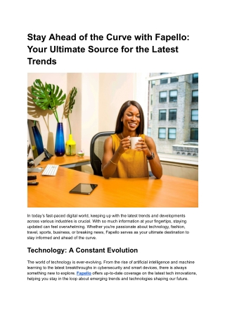 stay ahead of the curve with fapello your