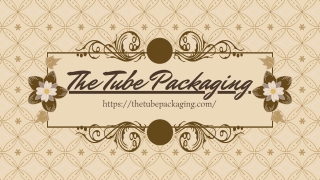the tube packaging https thetubepackaging com