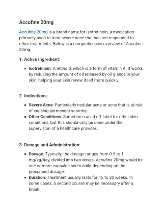 Accufine 20mg