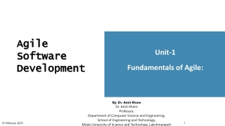 agile software development