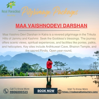 Katra Tour Packages Promo  Post