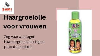 Haargroeiolie voor vrouwen
