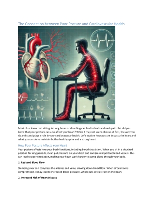 the connection between poor posture