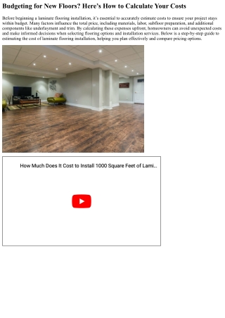 budgeting for new floors here s how to calculate