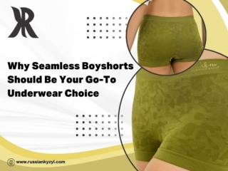 Why Seamless Boyshorts Should Be Your Go-To Underwear Choice