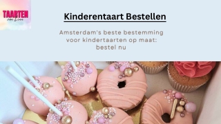 Kinderentaart bestellen