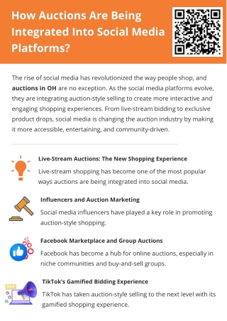 How Auctions Are Being Integrated Into Social Media Platforms?