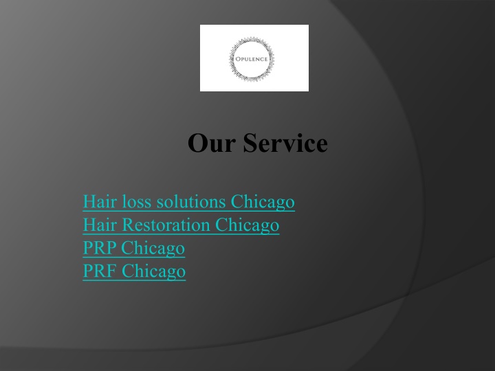 our service