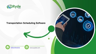 Transportation Scheduling Software