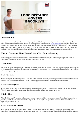 How to Declutter Your Home Like a Pro Before Moving