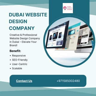 Professional Website Design Company in Dubai – Fast & Affordable