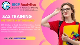 Top SAS Training Institutes in Hyderabad