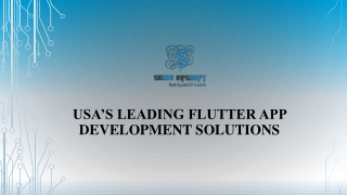 usa s leading flutter app development solutions