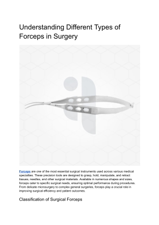 Forceps