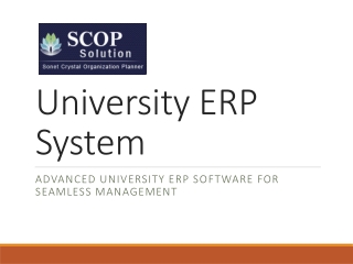 university erp system