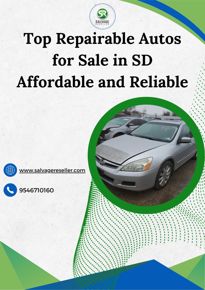 top repairable autos for sale in sd affordable