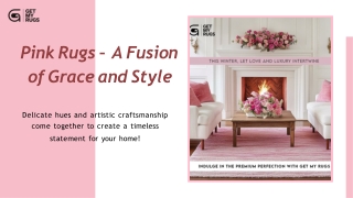 pink rugs a fusion of grace and style