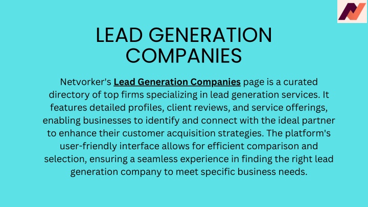 lead generation companies