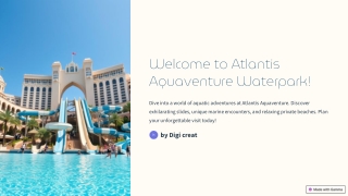 Aquaventure Waterpark: Timings, Rides & Book Tickets