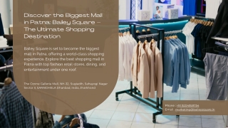 Bailey Square – Best Upcoming Shopping Mall in Patna