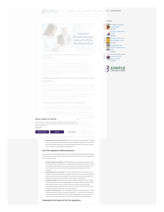 Financial Conduct Authority (FCA) New Regulations