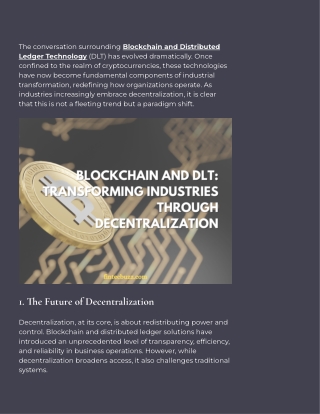 the conversation surrounding blockchain