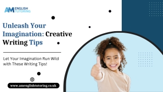 Unleash Your Imagination Creative Writing Tips