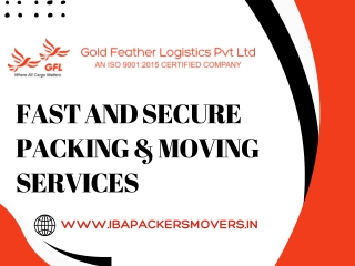 fast and secure packing moving services