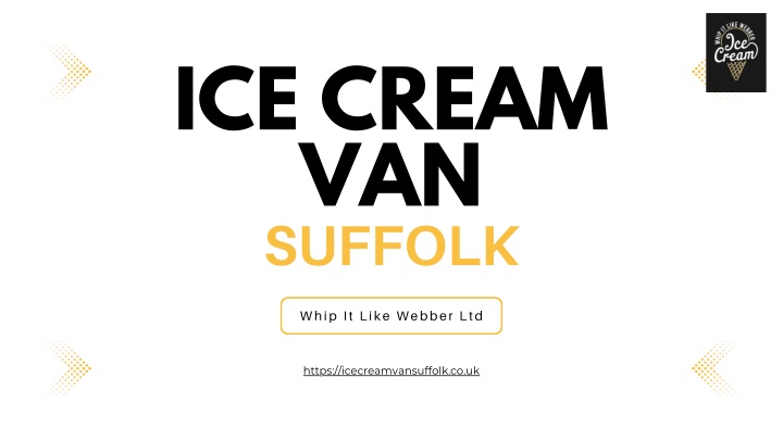 ice cream van suffolk