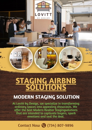 Staging Airbnb Solutions