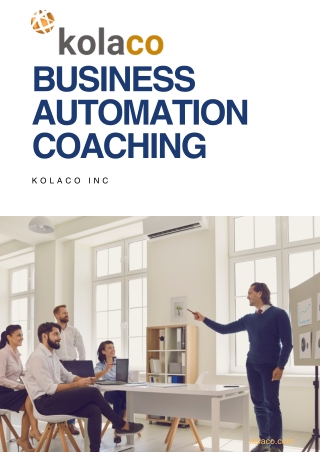 business automation coaching