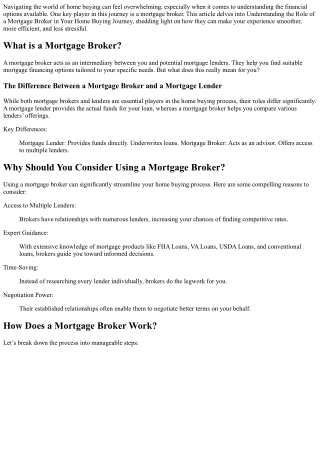 navigating the world of home buying can feel
