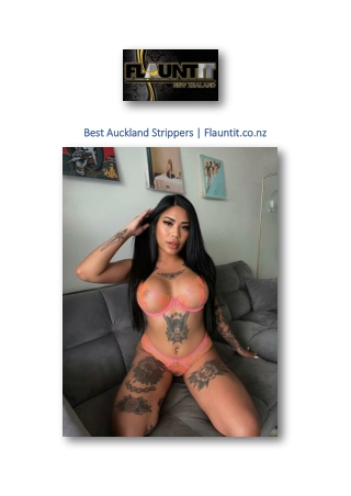 Best Auckland Strippers | Flauntit.co.nz