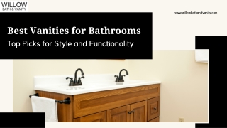 Best Vanities for Bathrooms: Top Picks for Style and Functionality