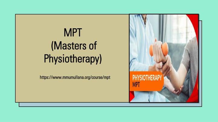 mpt masters of physiotherapy