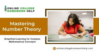 mastering number theory