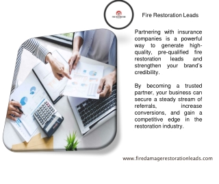fire restoration leads