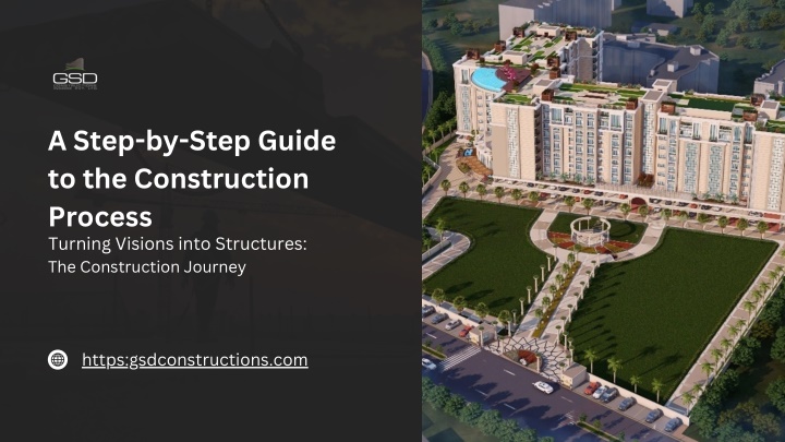 a step by step guide to the construction process