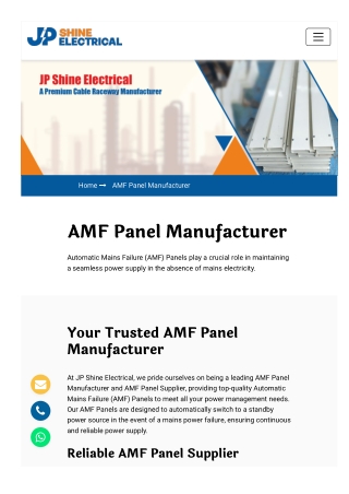 AMF Panel Manufacturer