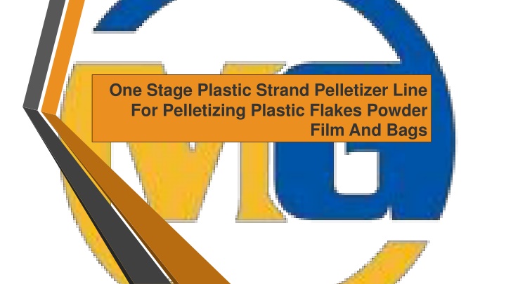 one stage plastic strand pelletizer line for pelletizing plastic flakes powder film and bags