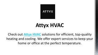 attyx hvac